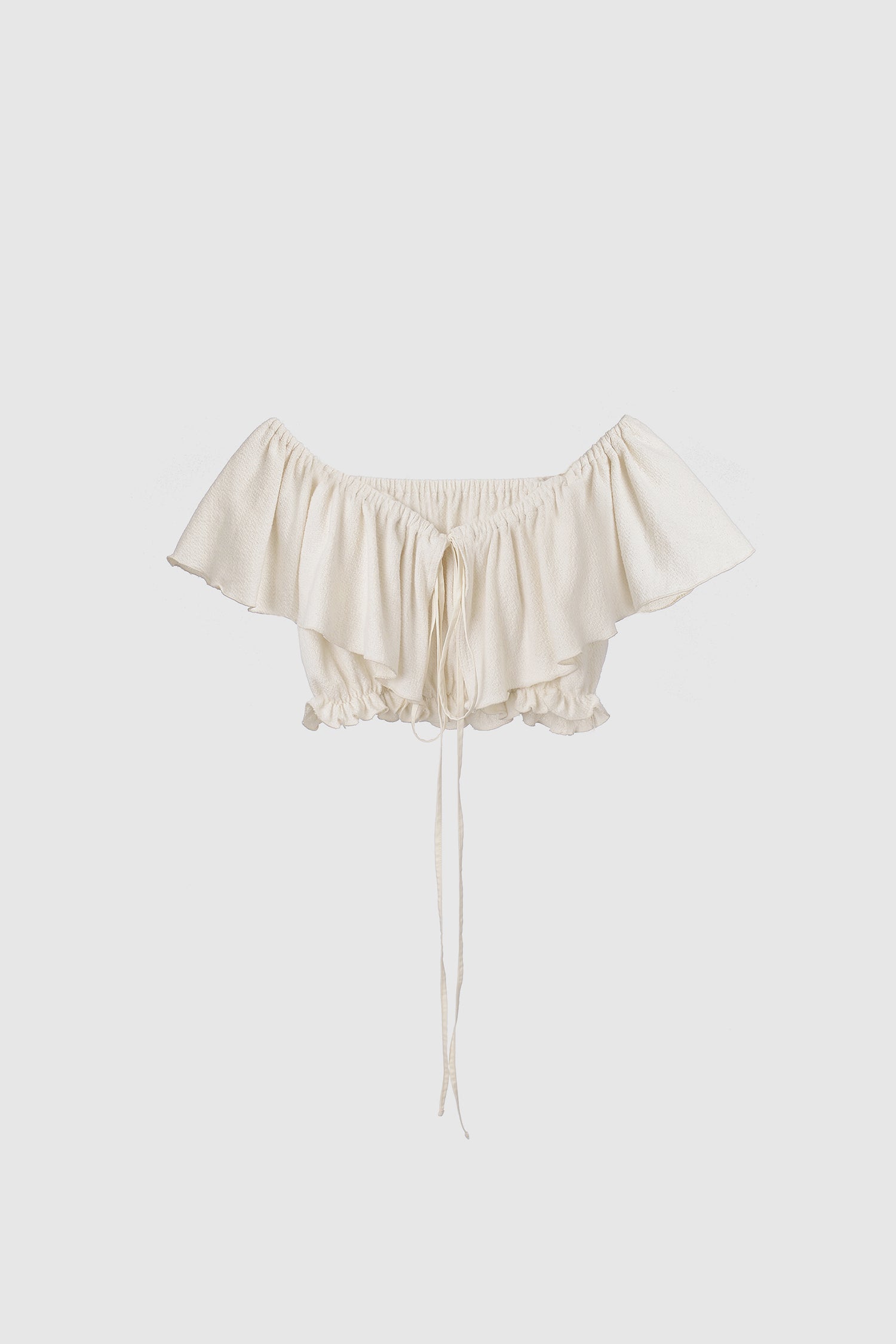 Ruffle Top in Dandelion Cotton