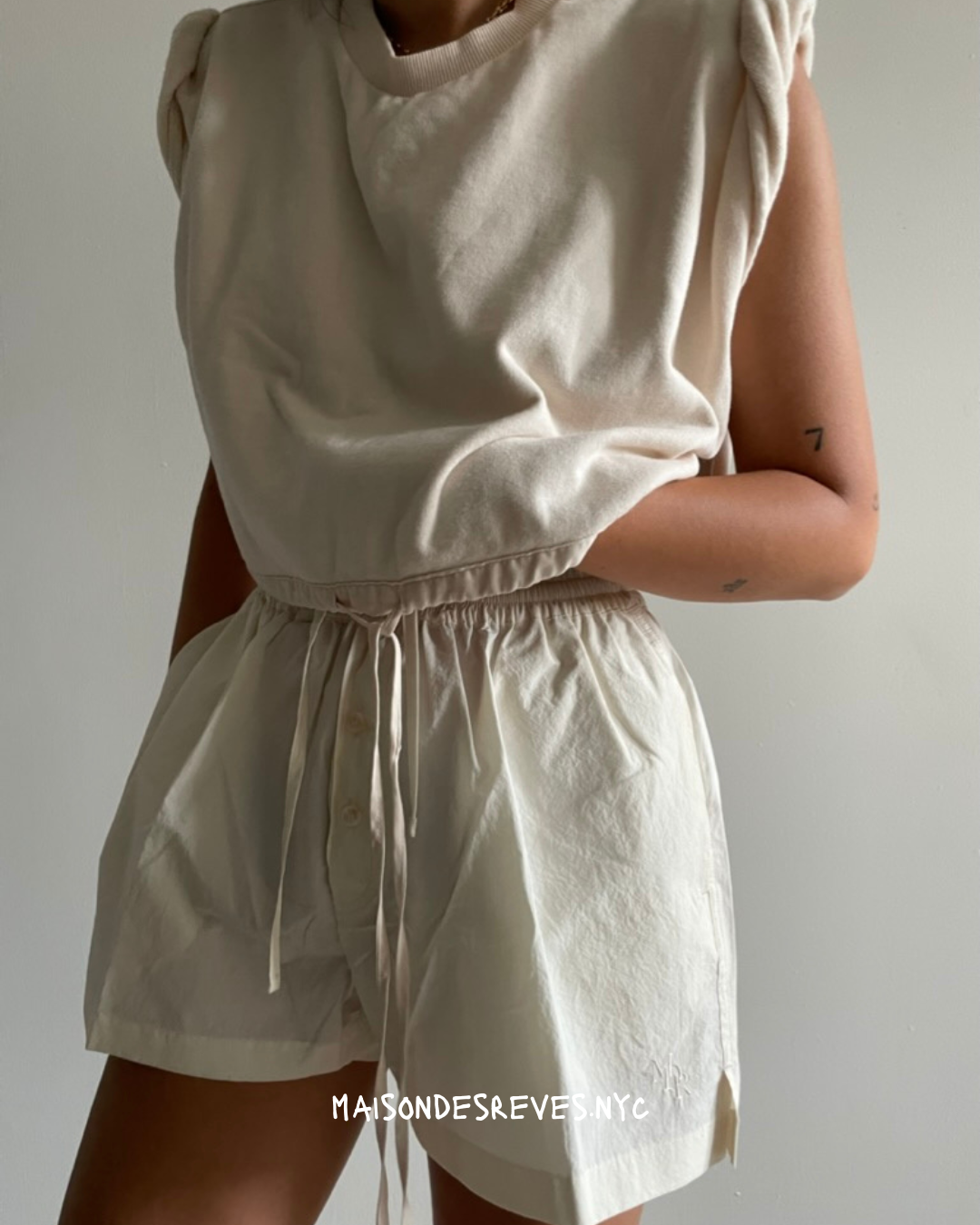Boxer Shorts in Crispy Cotton