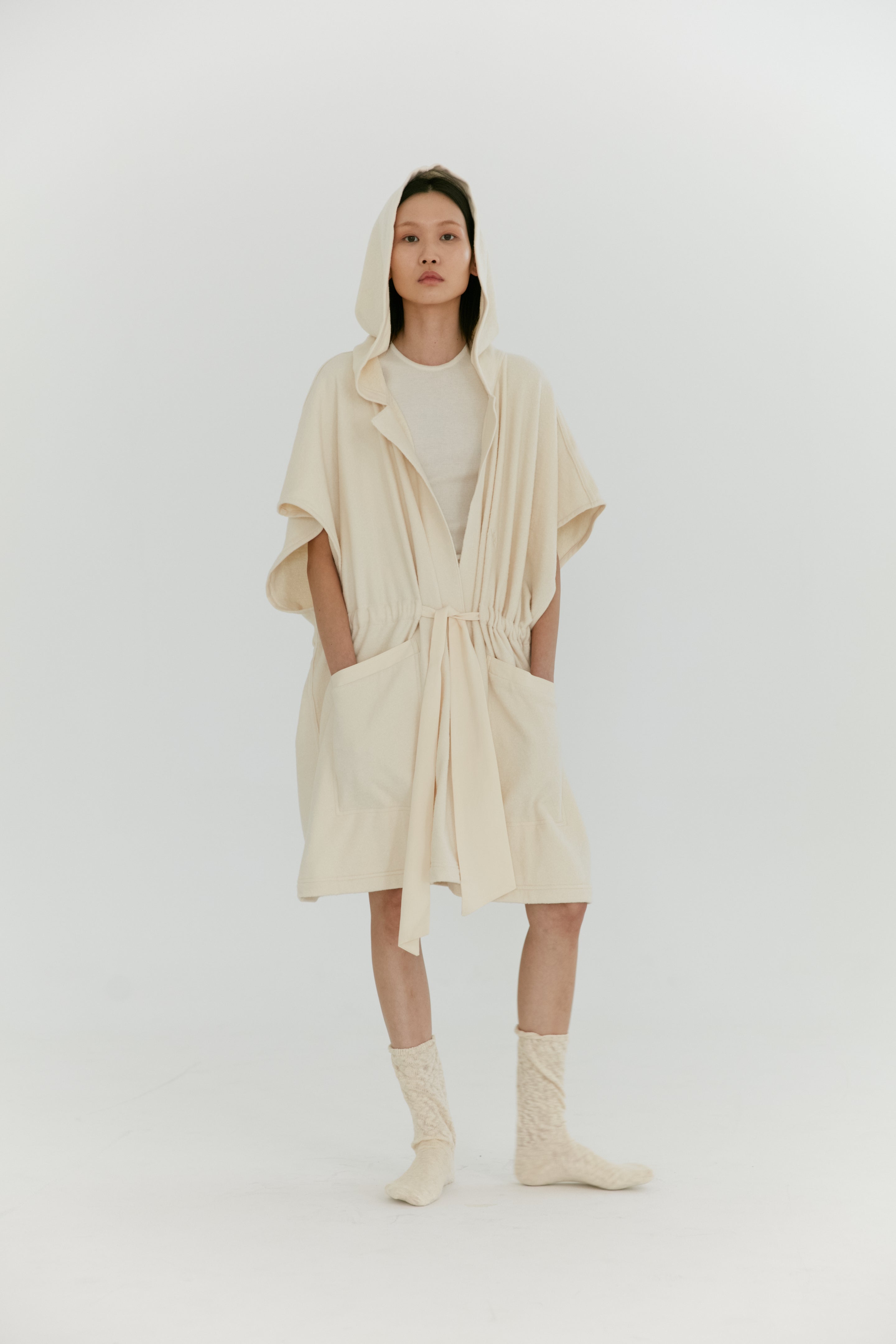 Gender Neutral Organic Cotton Robe