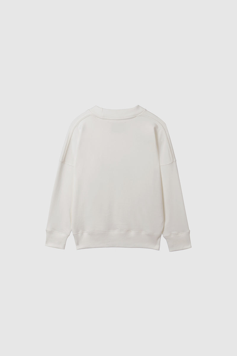 3/4 Sleeve Sweatshirt in French Terry